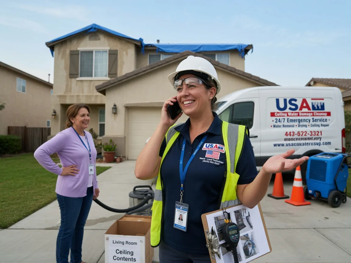Ceiling Water Damage Restoration Denver, IA FAQs